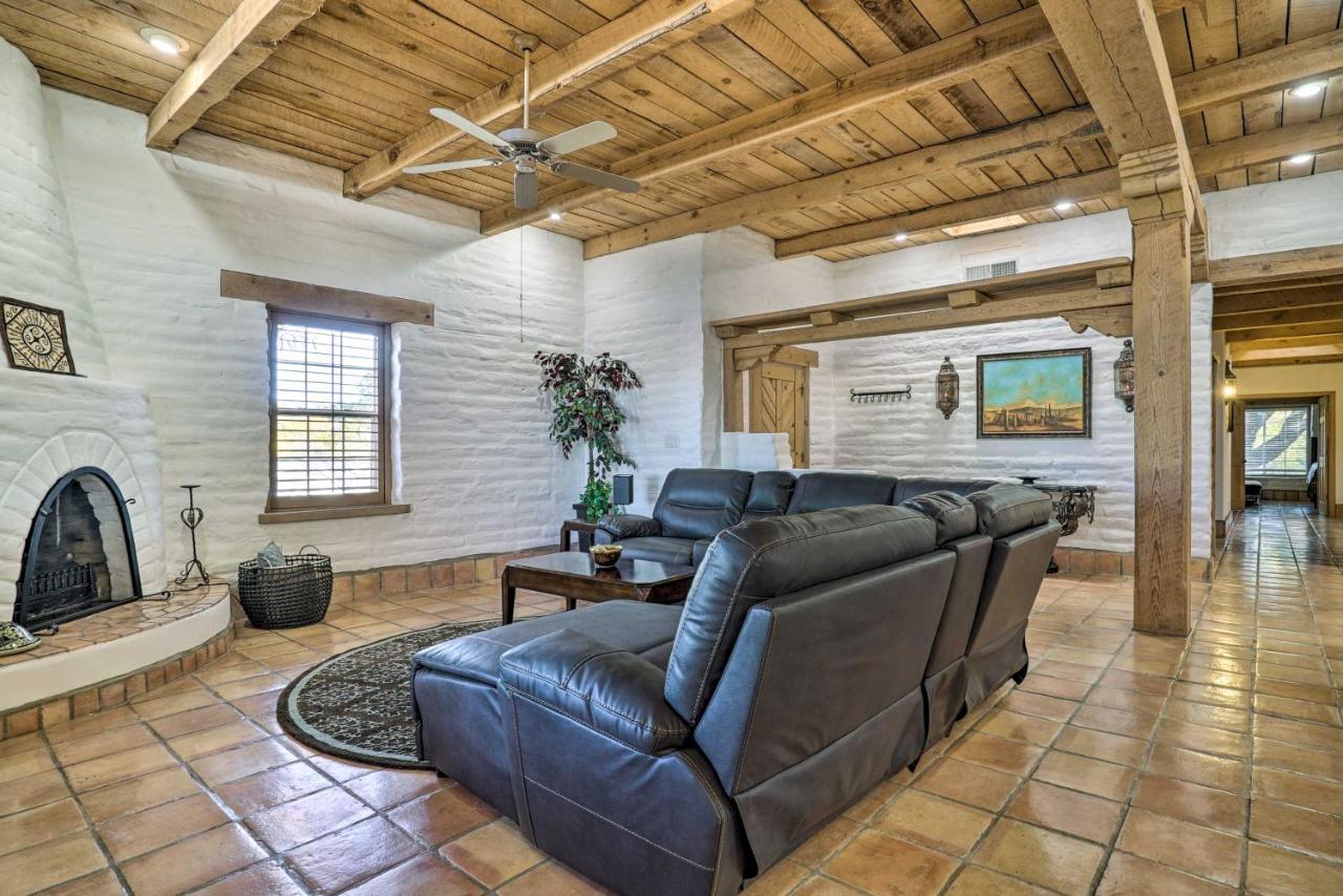 Las Cruces Home La Casa Blanca With Courtyard Exterior foto