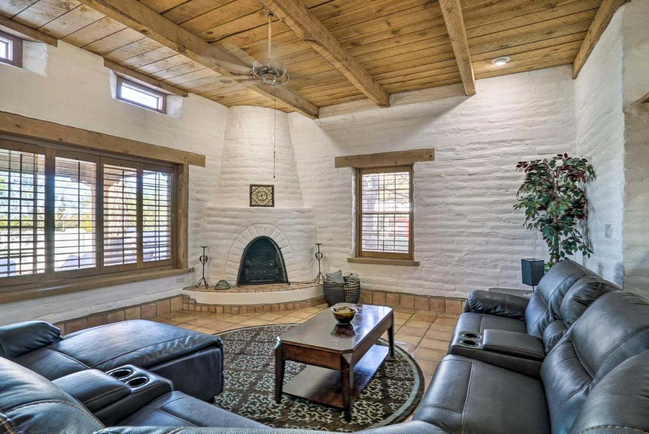 Las Cruces Home La Casa Blanca With Courtyard Exterior foto