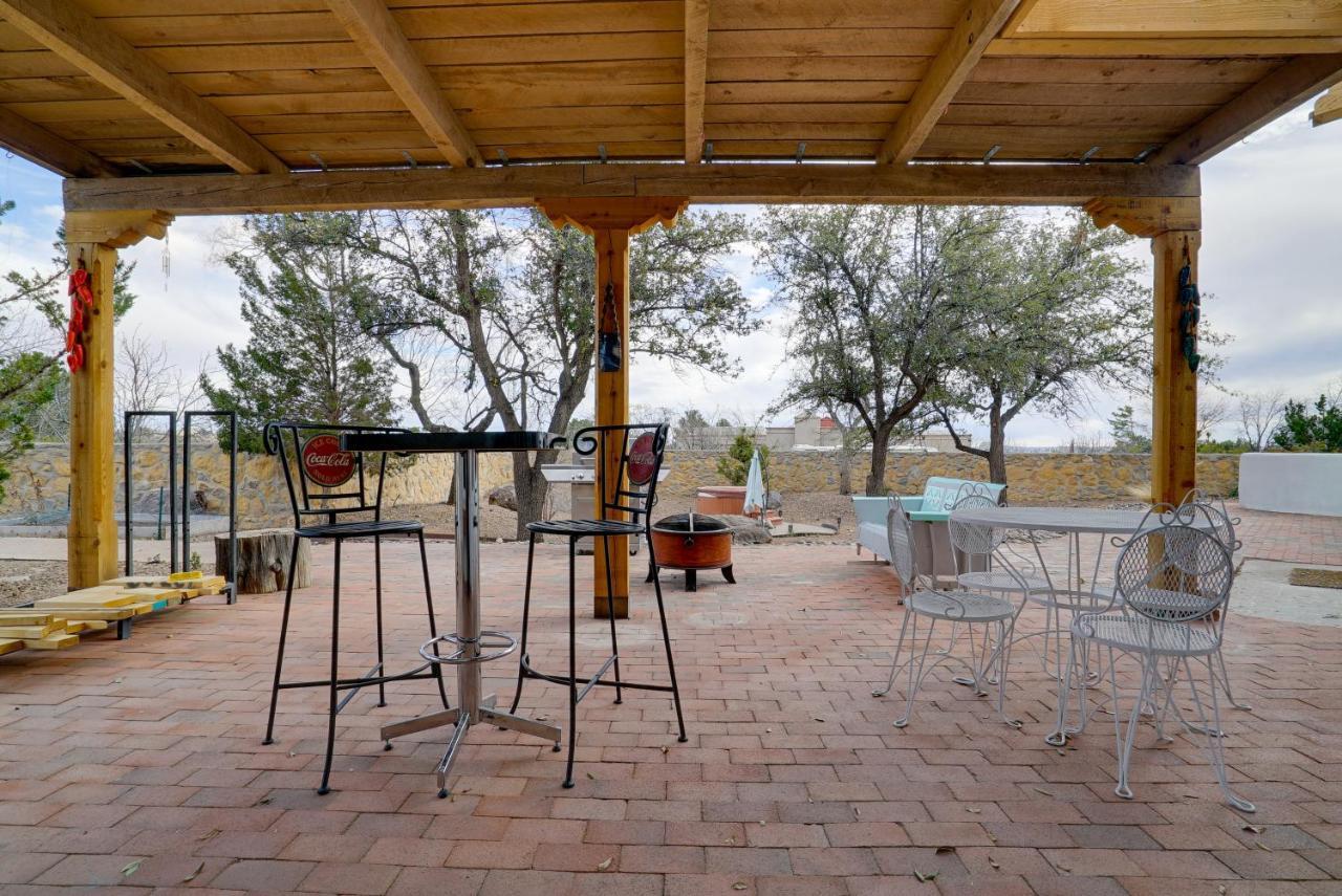 Las Cruces Home La Casa Blanca With Courtyard Exterior foto